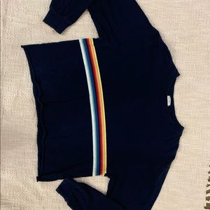 Brandy Melville navy blue long sleeve!